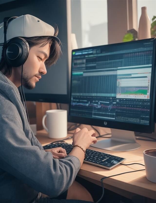 サウンドクリエイターのテレワークする風景その3